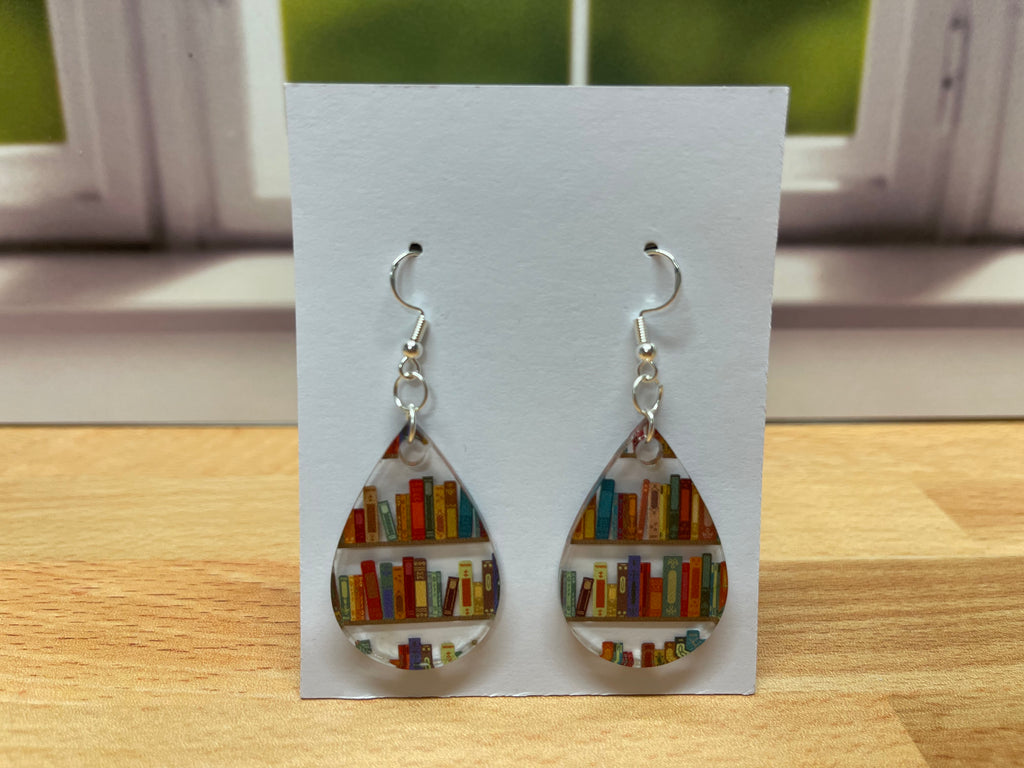 Books Earrings