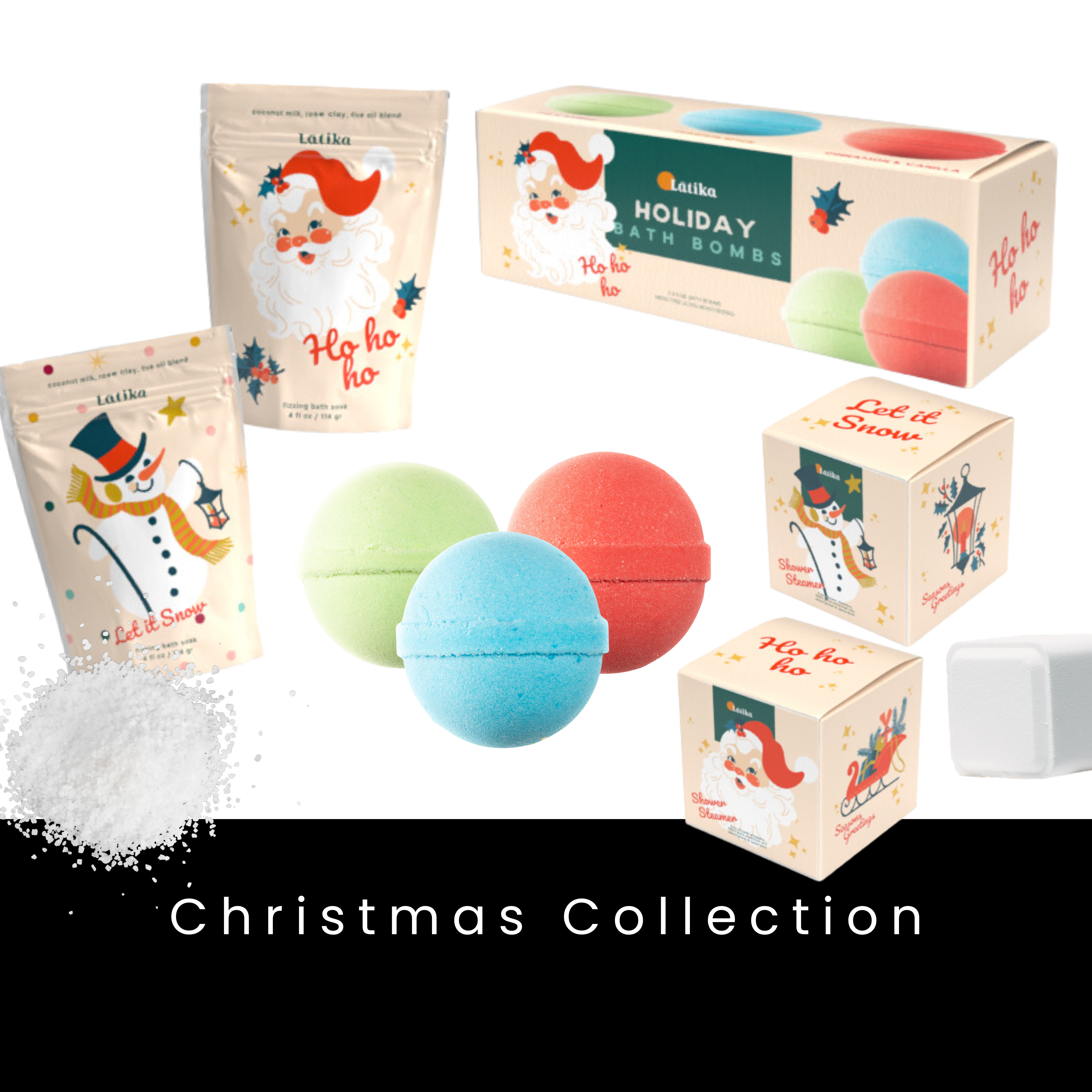 🎄Christmas Bath Bomb Set - Santa ✨