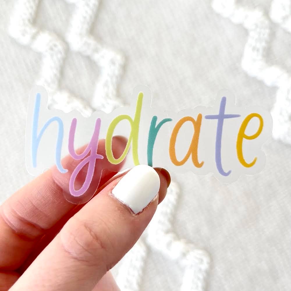 Hydrate Sticker