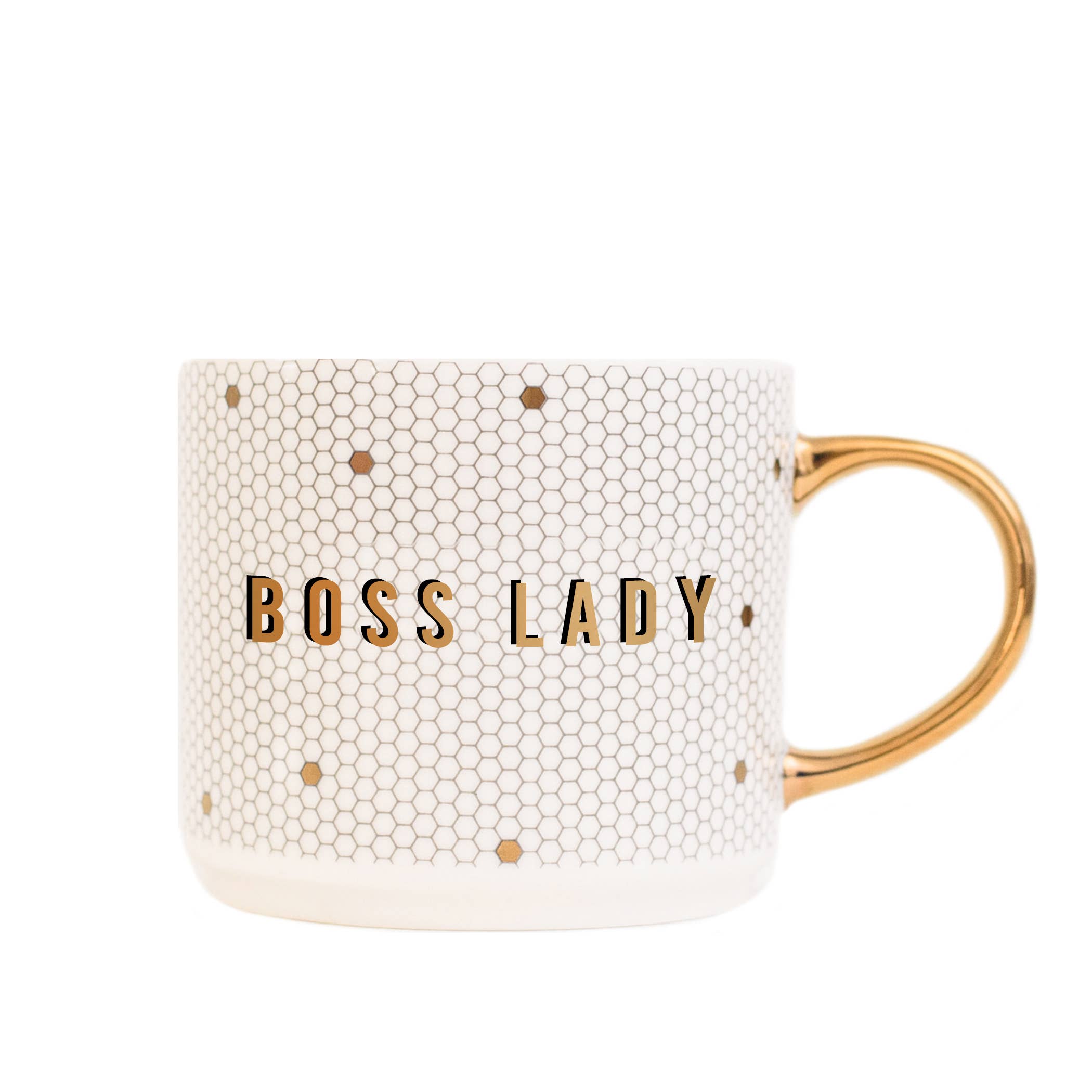 Boss Lady Tile Coffee Mug